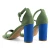 Mona Shoes Ženske sandale, Zelene