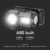 LED RGBW prigušiva punjiva čelna lampa USB LED/3W/5V IP43 190 lm 24 h 750 mAh