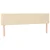 Vidaxl Box spring postelja z vzmetnico krem 200x200 cm blago
