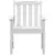 Vrtna stolica 4 pcs Bijelo 65.5 x 59 x 88 cm Polietilen