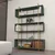 Hanah Home Bruti Green Gold Polica za knjige 120x180x29.6cm, Zelena
