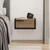 Hanah Home Noćni stočić, 40x18.8x30cm, Crni