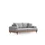 ATELIER DEL SOFA Sofa trosed Eti Oak 3 Seater Grey