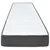 Vidaxl Boxspring postelja temno siva iz blaga 120x200 cm