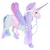 Unicorn Academy Gemstone Magic, gibljiva lutka Layla in samorog Glacier z lučmi in zvoki