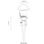 Lessentiel Maison Spoljna zidna lampa BBO-68163-BSY, 52 cm, IP65, E27, Crna
