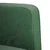 Sofa fotelja s naslonima za ruke tamno zelena 54 cm
