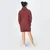 Cosmic Dress, Maroon - L