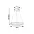 Rabalux Visilica Isaure, LED 45W, 3000lm, DIP prekidač 3000-4000-6500K, 80cm, Crna