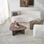 Hanah Home Set klub stolova Ballare, 2 komada, Braon
