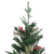 Božićno drvce sa šiškama zeleno 195 cm PVC i PE