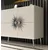 Hanah Home Konzola Nida KB150, 150x75x35 cm, Belo-srebrne boje