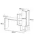 Hanah home Radni sto 145x74,8x45cm Belo-Žuti