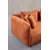 Atelier del Sofa Ugaona garnitura Floransa, 310x265 cm, Narandžasta