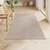 Songmics Preproga 80x150x1 cm rjava