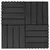 Pločice za decking 22 pcs Crna 30 x 30 cm Drvoplastična smjesa
