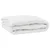 vidaXL Odeja z blazino 3 pcs Bela Mikrofibra