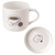 shumee Porcelanasta skodelica s pokrovom 420 ml