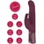 Gardj Europe Vibrator Thick Rabbit z vrtenjem in vibracijami