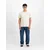 ALPHA INDUSTRIES Majica marine/volneno bela