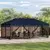 Pokrov za gazebo s bočnim zidovima 6 x 3 m Plava Poliester 190