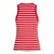 TOMMY HILFIGER Top rdeča/črna/bela