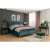 Esposa BOXSPRING POSTELJA 180 cm  x 200 cm , tekstil turkizna