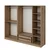 Hanah home Ormar Kale 210 225x210x52cm Bež