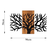 Wallity Zidna dekoracija Horn Tree-381, 59x96cm, Hrast