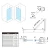 ESCA clear glass 967x2100mm - Polysan - ESCA - 24 - 967 - 2100 - 8 - 14