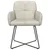 Trpezarijske stolice 2 pcs Baršun Krem 59 x 56,5 x 86 cm