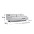 Atelier del Sofa Dvosed Bentley 110x80x200cm Bež