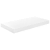 Plutajuće zidne police 2 kom sjajne bijele 50 x 23 x 3,8 cm MDF