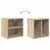 Vidaxl Viseča omarica Sonoma hrast 40 x 29,5 x 40 cm Konstruiran les