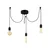 Opviq Luster MR-927, 102cm, 3xE27, 40W, Crni