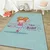 Conceptum Hypnose Tepih Hmi Kdc-101, Pravougaoni, 100 x 140 cm, Menta