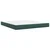Vidaxl Box spring postelja z vzmetnico temno zelena 180x200 cm žamet