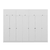 Hanah Home Garderober Minar Kale-8436, 315x255x52 cm, Beli
