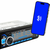 1DIN 12V RGB LCD FM avtoradio 4x60W 2x USB Bluetooth SD + daljinec