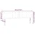 Vidaxl LED posteljno vzglavje temno rjavo 180x5x78/88 cm blago