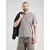 HOLLISTER Majica  pegasto siva