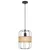 Rabalux Indiana, metal Visilica lampa, E27 1x MAX40W, mat crna