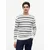 TOMMY HILFIGER Pulover ESSENTIAL marine/bela