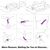 Paloqueth Realistic Dildo Vibrator with 360° Rotating 9 Different Vibrations Purple