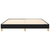 vidaXL Box spring posteljni okvir črn 180x200 cm blago