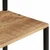 Stalak za kapute s prostorom za cipele 68x30x182 cm drvo manga