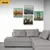 Komplet slik pogled na mesto New York - 4x 60x60