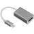 Qoltec adapter USB-C 3.1 | DisplayPort | 4K | MHL | aluminij