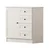 Hanah Home Komoda Rb-168-04-002, 87x85x43 cm, Bela