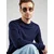 JACK & JONES Pulover JPRMark  nočno modra